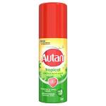 Autan Tropical Insetto Spray Insetto Repellente e Antizanzare Tigre e Comuni, Confezione da 50 ml, Protezione di Lunga Durata