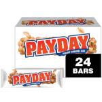 PAYDAY Peanut Caramel Bar (1.85-Ounce Bars, Pack of 24)