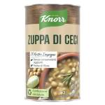 Knorr Zuppa di Ceci, Piatti Pronti Knorr con Ingredienti Naturali, Senza Coloranti e Senza Conservanti Aggiunti, Fonte di Fibre, Vegano, Confezione da 500ml