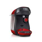 BOSCH Happy Macchina per Capsule, 1400 W, 1 Cups, Plastica, Rosso/Antracite