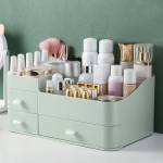 MIUOPUR Organizer per trucchi da toeletta, grande capacità, organizer da scrivania con cassetti per cosmetici, rossetti, gioielli, cura delle unghie, cura della pelle, ideale per piani di lavoro della