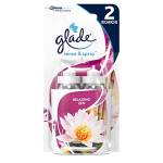 Glade Sense & Spray Doppia Ricarica, con Olii Essenziali e Sensore di Movimento, Fragranza Relaxing Zen, Confezione da 2 Ricariche x 18 ml