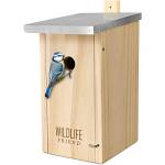 WILDLIFE FRIEND I Casetta per Uccellini da Esterno - Da Appendere in Giardino come Nido per Passeri, Cinciallegre e Altri Piccoli Uccelli - Resistente alle Intemperie - In Legno Massello - 33x15x22 cm