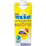 NESTLÉ MIO Latte di Crescita con Biscotto Liquido, 12 Brick da 500 ml (6 L)