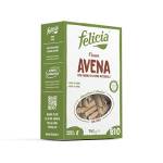 Felicia, Penne Rigate con Avena Integrale, Pasta Biologica con Farina di Avena Integrale, Ricca Fonte di Ferro e di Fibre, il Sapore Delicato Consente Molteplici Abbinamenti, Confezione da 340 g