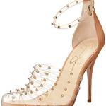 Jessica Simpson Westah, Scarpe décolleté Donna, Trasparente, 36 EU