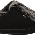 Skechers Ricordi Ice Angel, Pantofole Donna, Nero, 39.5 EU