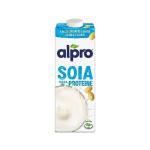 ALPRO Soia Classico, Bevanda alla Soia, 100% vegetale con vitamine B2, B12 e D , 1L