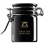 ZOUSZ Balsamo da Barba - Crema da Uomo al Profumo di Legno di Gold Oud per la Cura della Barba e della Pelle del Viso - Con Olio di Avocado, Argan e Macadamia - Idratante, Lisciante, Antiforfora - 50g