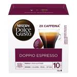 NESCAFÉ DOLCE GUSTO Doppio Espresso Caffè, 3 Confezioni da 16 Capsule, 48 Capsule