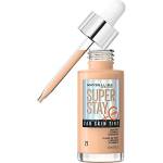 Maybelline New York, Fondotinta in Siero, Per Una Pelle Luminosa, Effetto Naturale, 24h di Tenuta, Con Vitamina C, Superstay Skin Tint, Tonalità 21, 30 ml