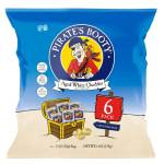 Pirate's Booty Aged White Cheddar, 1 Ounce (Pack of 6)