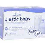 Ubbi 10085 Sacchetti in Plastica Universali, Ecologici e Capienti, per Bidone Mangiapannolini Pack da 25 Pezzi