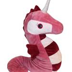 Warmies® Cuscino termico"unicorno marino" rosa miglio riempimento lavanda, 35 cm, 700 g