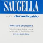 Saugella Dermoliquido salviette intime con estratti di salvia in tessuto morbido e resistente monouso pratiche da trasporto