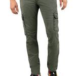 Timezone Regular Bentz Pantaloni Eleganti da Uomo, Legno d'oliva, 50 IT (36W/34L)