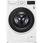 LG F4WE408AIDD Lavatrice a Carica Frontale 8 Kg, 1400 Giri/min, Intelligenza Artificiale AI DD, Vapore Igienizzante, Motore Inverter Direct Drive, Smart Diagnosis, 60x85x56.5 cm - Bianco