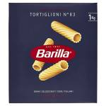 Barilla Pasta Tortiglioni N.83, Pasta Corta di Semola di Grano Duro 100% Italiano Selezionato, I Classici, Tempo di Cottura 12 Minuti, Confezione da 1kg