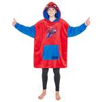 Marvel Felpa Spiderman - Felpa Oversize Bambino in Morbido Pile