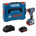 Bosch Professional 18V System Avvitatore a Massa Battente a Batteria Gdx 18V-200 C (Incl. 2 Batterie da 5,0 Ah, in Valigetta L-Boxx)