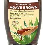 Equilibra Integratori Alimentari, Sciroppo D'Agave Brown, da Usare come Dolcificante per Bevande o Ingrediente per Dolci e Dessert, Bio e Senza Glutine, Gusto Intenso, 350 g