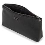 Berliner Bags Premium Astuccio in Pelle Anna, Portamatite Beauty Case Pochette Portatrucchi para Donna - Nero