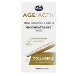 Matt - Age Activ Fiale Viso Trattamento Urto Ricompattante - Collagene Vegetale con Tonic Boost - Applicazione di 7 Giorni