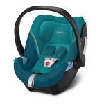 Cybex Gold Seggiolino Aton 5, Incl. Riduttore per Neonato, dalla Nascita fino a Ca. 18 Mesi, Max. 13 Kg, River Blue