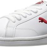 Sneaker da uomo Smash Cat L Fashion, Puma White-Barbados Cherry, 8 M US