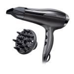 Remington Asciugacapelli 2400W - Leggero e Potente - Con Ioni per capelli meno crespi, 3 livelli di riscaldamento e 2 di ventola separati, Funzione di raffreddamento, Diffusore, Pro-Air Turbo D5220