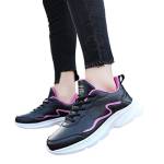 Scarpe basse da donna con tacco in pelle, per il fitness, per la palestra, per il jogging, per il fitness, per il fitness, per il tennis, antiscivolo, per la corsa, per il fitness, per il tennis, per