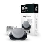 Braun EasyClick Rasoio Elettrico Barba, Accessorio Compatibile con Nuova Generazione Series 5, 6 e 7, Rifinitore Corpo, Argento