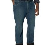 Carhartt Jeans da uomo a 5 tasche foderati in pile, Blue Ridge, 48W x 30L