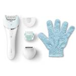 Philips BRE611/00 Satinelle Advanced Epilatore Elettrico, Utilizzo Wet And Dry, 4 Accessori