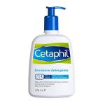 Cetaphil, Emulsione Detergente Fluido, Crema Viso e Corpo Idratante per Pelle Sensibile, Secca e Intollerante, Senza Profumo, Formato 470 ml