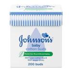 Johnson’s baby cotton buds - Bastoncini di puro cotone, Confezione da 200 pezzi