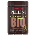 Pellini Espresso Bio, Caffè Macinato per Moka da Agricoltura Biologica dal Sapore Dolce e Delicato, Miscela 100% Arabica a Tostatura Media, Confezione da 250g