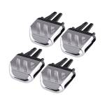 ZHUER Jianhua Store 4 pz. Davanti Corrente alternata Air Vent Outlet Tab Clips Repair Kit Compatibile con Land Rover Freelander 2 Accessori for Auto