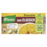 Knorr Dado Classico, Basso Contenuto di Grassi, Senza Glutine, Lattosio, Coloranti e Conservanti, Perfetto per Fondo Bruno e Brodo Vegetale, 10 Dadi Gustosi