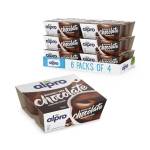 ALPRO DESSERT 100% Vegetale al gusto CIOCCOLATO FONDENTE, morbido e goloso (6 confezioni da 4x125 g), Crema