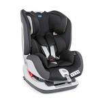 Chicco Seat Up 012 Seggiolino Auto 0-25 kg Reclinabile ISOFIX, Gruppo 0+/1/2 per Bambini da 0 a 6 Anni, Facile da Installare, con Cuscino Riduttore, Poggiatesta Regolabile e Imbottiture Morbide - Nero