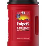 Folgers Classic Roast Medium Ground Coffee 1.44kg Tub Makes up to 400 6 fl oz Cups - Pack of 1