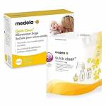 Medela Quick Clean Microwave Bags - Fast and convenient cleaning of breast pump parts or accessories, reusable, pack of 5