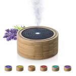 medisana | AD 625 | Diffusore d'aromi | Bambù | Fresco | Deodorante aria | Lampada profumata con timer | Fragranza ambiente elettrico | Oli essenziali | Luce wellness in 6 colori | 100 ml