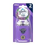 Glade Sense & Spray Doppia Ricarica, Profumatore per Ambienti con Olii Essenziali e Sensore di Movimento, Fragranza Lavanda e Gelsomino, Confezione da 2 Ricariche x 18 ml