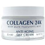 DELFANTI MILANO - Collagen 24K, Crema Viso Giorno Anti-Età, Anti-Aging Day Cream, Made in Italy 50 ml