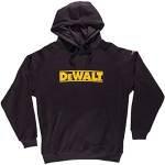 DEWALT Men's Brand Carrier Pullover Hoodie (Large, Black)