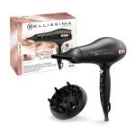 Bellissima Imetec My Pro P3 3400 Asciugacapelli, Motore professionale, Ionizzatore per Capelli morbidi e Idratati, Griglia Rivestita in Ceramica, Potenza 2400 Watt, Diffusore per capelli ricci