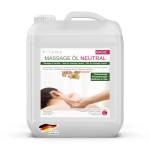 Kitama Olio di Massaggio neutro 10 litri - Olio per massaggio Thai, Fisioterapia Spa, olio di base senza profumo