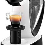 DeLonghi Macchina da caffè a capsule Nescafé Dolce Gusto Infinissima Pod, espresso, cappuccino e altro, 1,2 litri, EDG260.W, bianca e nera, confezione da 1